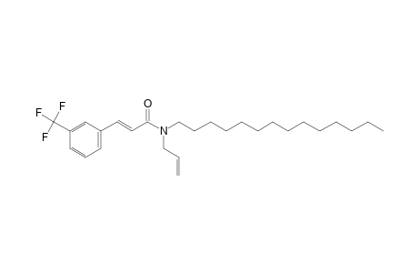 Trans-cinnamamide, 3-trifluoromethyl-N-allyl-N-tetradecyl-