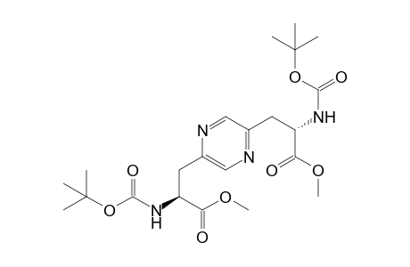 (S,S)-2,5-Bis(2-tert-butoxycarbonylamino-2-methyloxycarbonylethyl)pyrazine