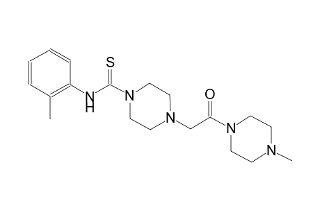 1-piperazinecarbothioamide, N-(2-methylphenyl)-4-[2-(4-methyl-1-piperazinyl)-2-oxoethyl]-