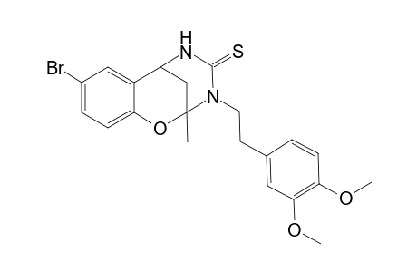 4-Bromo-10-[2-(3,4-dimethoxy-phenyl)-ethyl]-9-methyl-8-oxa-10,12-diaza-tricyclo[7.3.1.0(2,7)]trideca-2,4,6-triene-11-thione