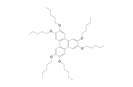 2,3,6,7,10,11-Hexapentyloxytriphenylene