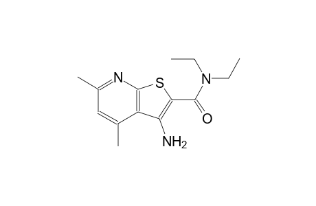thieno[2,3-b]pyridine-2-carboxamide, 3-amino-N,N-diethyl-4,6-dimethyl-