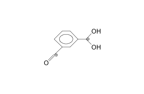 3-Acylium-protonated benzoic acid, dication