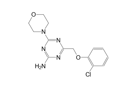 1,3,5-triazin-2-amine, 4-[(2-chlorophenoxy)methyl]-6-(4-morpholinyl)-
