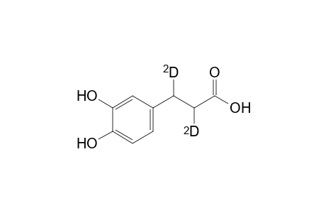 2,3-Dideuterio-3-(3,4-dihydroxyphenyl)propionic acid