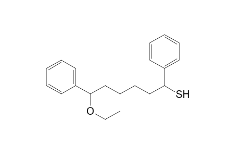 1,6-Diphenyl-6-ethoxy-1-hexanethiol