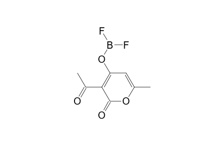 3-Acetyl-6-methyl-2-oxo-2H-pyran-4-yl difluoridoborate