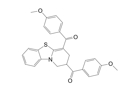 (4-methoxyphenyl)-(4-p-anisoyl-2,3-dihydro-1H-pyrido[2,1-b][1,3]benzothiazol-2-yl)methanone