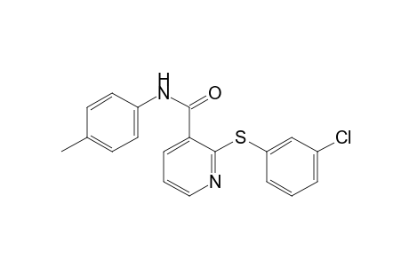 2-[(m-chlorophenyl)thio]-p-nicotinotoluidide