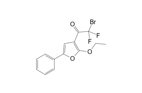 2-Bromo-1-(2-ethoxy-5-phenylfuran-3-yl)-2,2-difluoroethanone