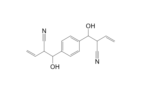 2-[[4-(2-cyano-1-hydroxy-but-3-enyl)phenyl]-hydroxy-methyl]but-3-enenitrile