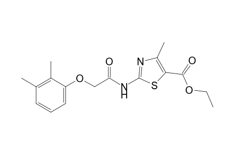 4-Methyl-5-ethoxycarbonyl-2-(2,3-dimethylphenoxyacetamido)-thiazole