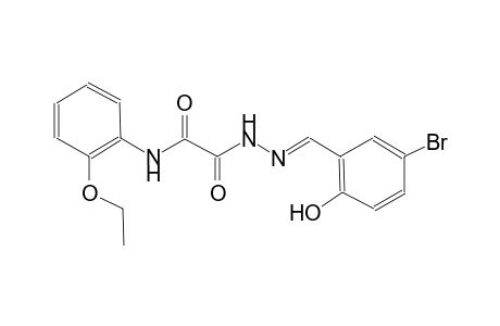 acetic acid, [(2-ethoxyphenyl)amino]oxo-, 2-[(E)-(5-bromo-2-hydroxyphenyl)methylidene]hydrazide