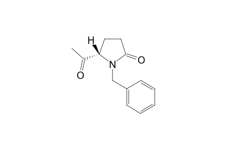 (5S)-5-acetyl-1-(phenylmethyl)-2-pyrrolidinone