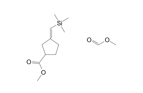 1,2-Cyclopentanedicarboxylic acid, 4-[(trimethylsilyl)methylene]-, dimethyl ester, trans-