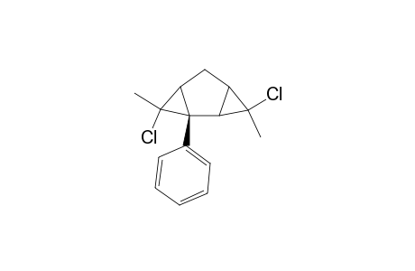 3,7-Dichloro-3,7-dimethyl-1-phenyltricyclo[4.1.0.0(2,4)]heptane
