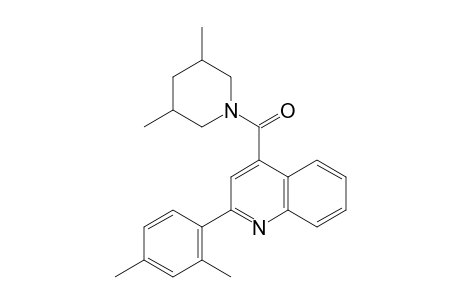[2-(2,4-Dimethylphenyl)-quinolin-4-yl](3,5-dimethylpiperidin-1-yl)methanone