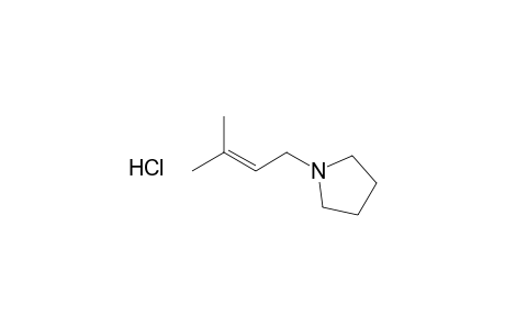 1-(3-Methylbut-2-enyl)pyrrolidine hydrochloride