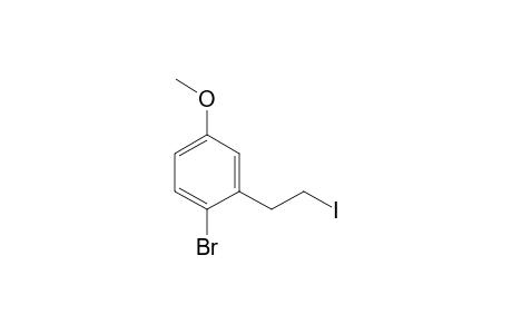 1-Bromo-2-(2-iodoethyl)-4-methoxybenzene