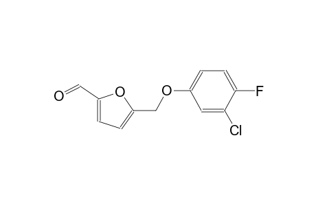 5-[(3-chloro-4-fluorophenoxy)methyl]-2-furaldehyde