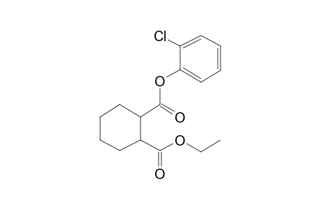 1,2-Cyclohexanedicarboxylic acid, 2-chlorophenyl ethyl ester