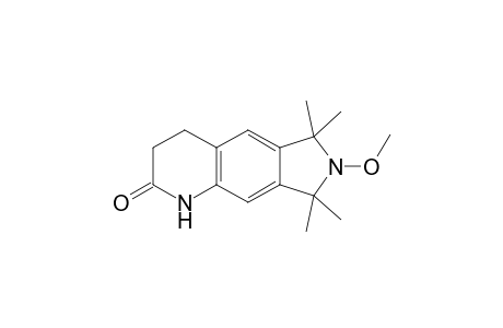 1,2,3,4,6,8-Hexahydro-7-methox-6,6,8,8-tetramethyl-2-oxo-7H-pyrrolo[3,4-g]-quinolone