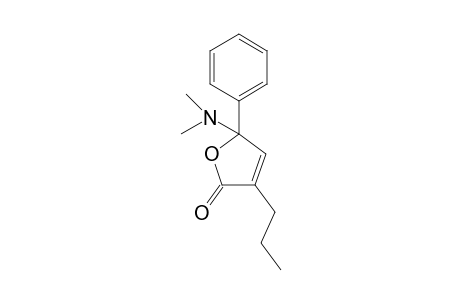 3-(N-Dimethylamino)-3-phenyl-2-oxacyclopent-4-en-1-one