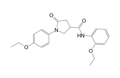 3-pyrrolidinecarboxamide, N-(2-ethoxyphenyl)-1-(4-ethoxyphenyl)-5-oxo-