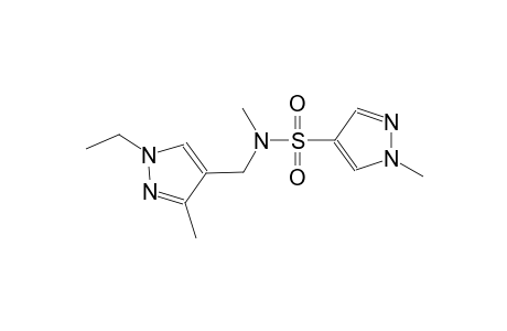 1H-pyrazole-4-sulfonamide, N-[(1-ethyl-3-methyl-1H-pyrazol-4-yl)methyl]-N,1-dimethyl-