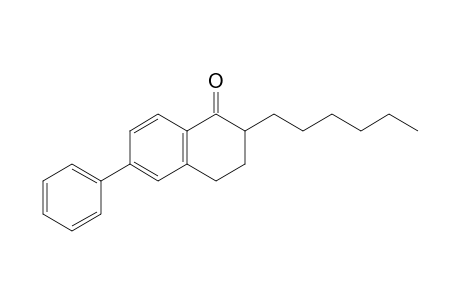 2-Hexyl-6-phenyl-.alpha.-tetralone