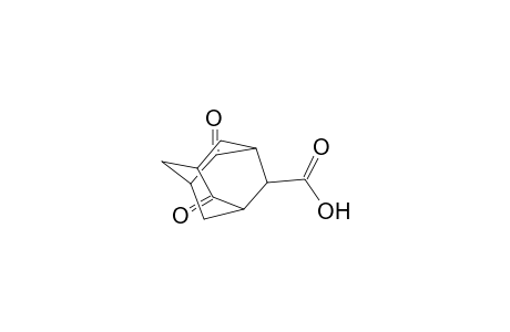 2-Adamantanecarboxylic acid, 4,8-dioxo-