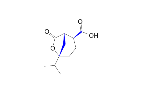 exo-5-Isopropyl-7-oxo-6-oxabicyclo[3.2.]octane-2-carboxylic acid