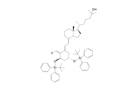 (10Z/E)-19-Fluoro-1.alpha.,25-dihydroxyvitamin D3 1,3-Di-tert-butyldiphenylsilyl Ether