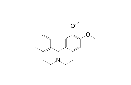 9,10-Dimethoxy-2-methyl-1-vinyl-3,6,7,11b-tetrahydro-4H-pyrido[2,1-a]isoquinoline