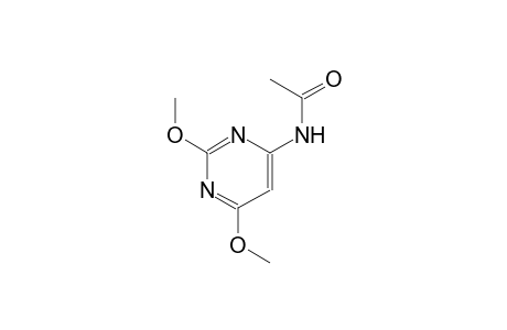 N-(2,6-dimethoxy-4-pyrimidinyl)acetamide
