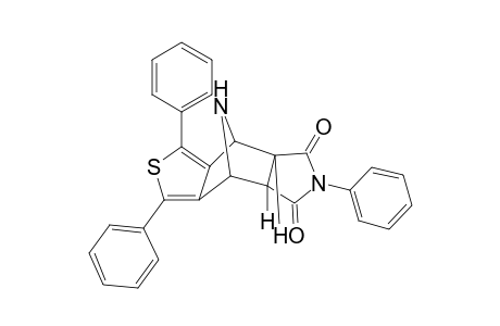 endo and exo-4,8-Epimino-2,5,7-triphenyl-2,3,3a,4,8,8a-hexahydro-1H-thieno[3,4-f]isoindole-1,3-dione