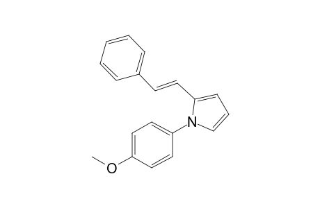 (E)-1-(4-Methoxyphenyl)-2-styryl-1H-pyrrole
