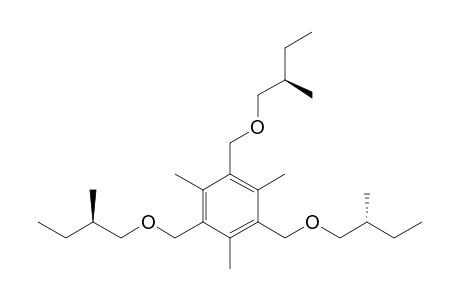 2,4,6-Tris[(2'R)-2'-methylbutyloxymethyl]mesitylene
