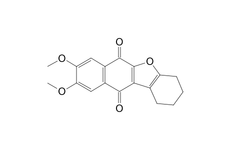 8,9-Dimethoxy-1,2,3,4-ttrahydronaphtho[2,3-b]benzofuran-6,11-dione