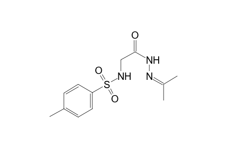 4-Methyl-N-(2-[2-(1-methylethylidene)hydrazino]-2-oxoethyl)benzenesulfonamide