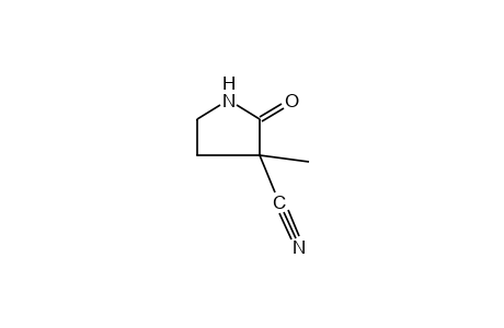 3-METHYL-2-OXO-3-PYRROLIDINECARBONITRILE