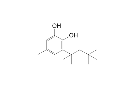 5-methyl-3-(1,1,3,3-tetramethylbutyl)pyrocatechol