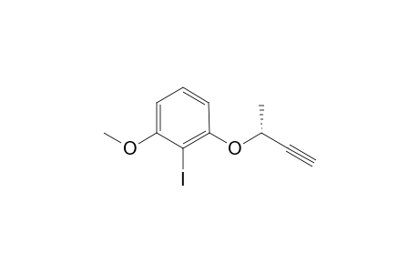 (+)-2-Iodo-1-methoxy-3-{[(1R)-1-methylprop-2-yn-1-yl]oxy}benzene