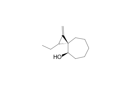 (3S*,4R*)-2-Ethyl-1-methylenespiro[2.6]nonan-4-ol