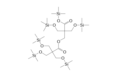 Propanoic acid, 3-[1-oxo-3-[(trimethylsilyl)oxy]-2,2-bis[[(trimethylsilyl)oxy]methyl]propoxy]-2,2-bis[[(trimethylsilyl)oxy]methyl]-, trimethylsilyl ester