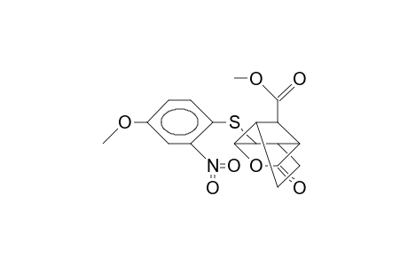 Methyl-(2sr, 7RS)-2-(4'-methoxy-2'-nitrophenylthio)-4-oxa-5-oxotricyclo-[4.4.0.0(3,8)]-decan-7-carboxylate