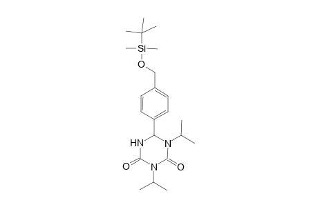 6-(4-tert-Butyldimethylsiloxymethylphenyl)-1,3-diisopropyl-5,6-dihydro-1,3,5-triazine-2,4(1H,3H)-dione