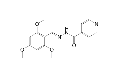 4-pyridinecarboxylic acid, 2-[(E)-(2,4,6-trimethoxyphenyl)methylidene]hydrazide