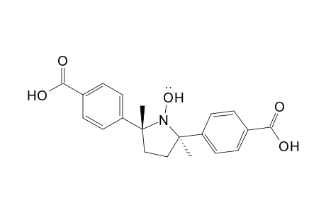 2,5-trans-Bis(4-carboxyphenyl)-2,5-dimethylpyrrolidin-1-yloxyl radical