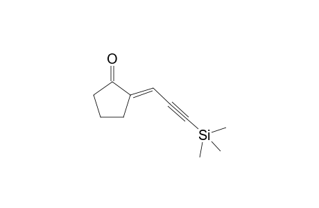 (E)-2-[3-(Trimethylsilyl)-2-propynylidene]cyclopentanone